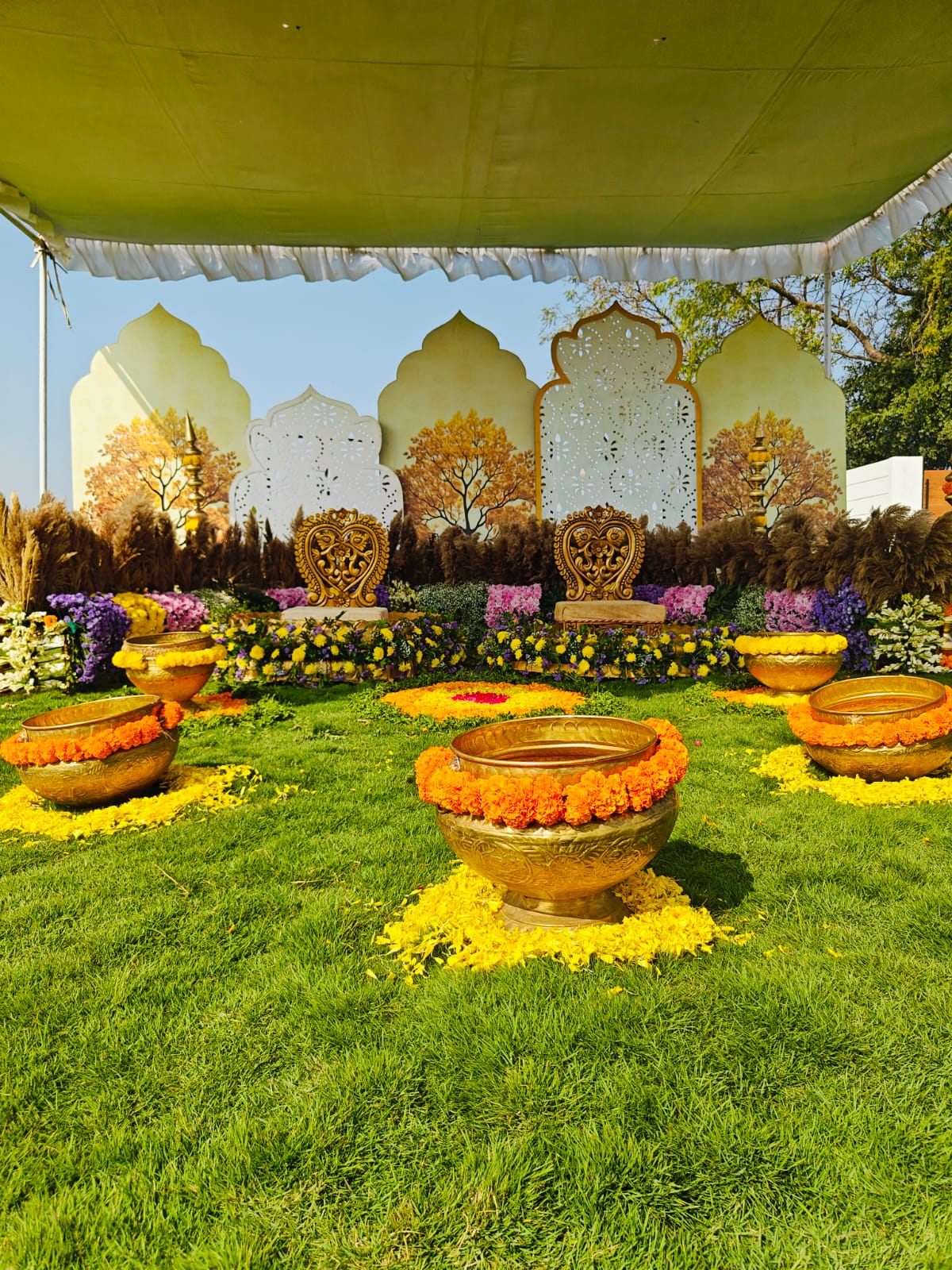 Haldi decoration service