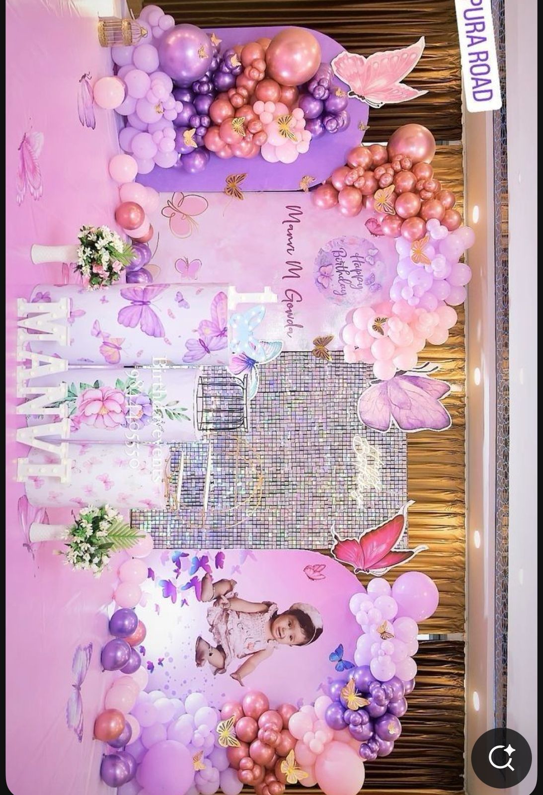 Birthday balloon decoration 5